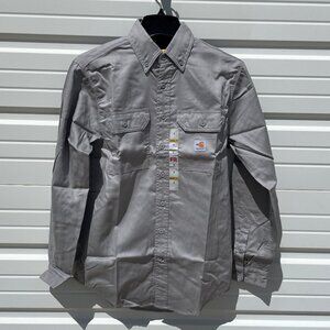 BUNDLE - Carhartt Flame-Resistant Long Sleeve Lightweight Twill Shirt NWT